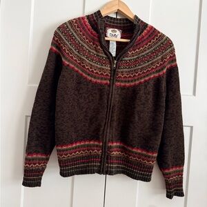 Tiara Knit Zip Up